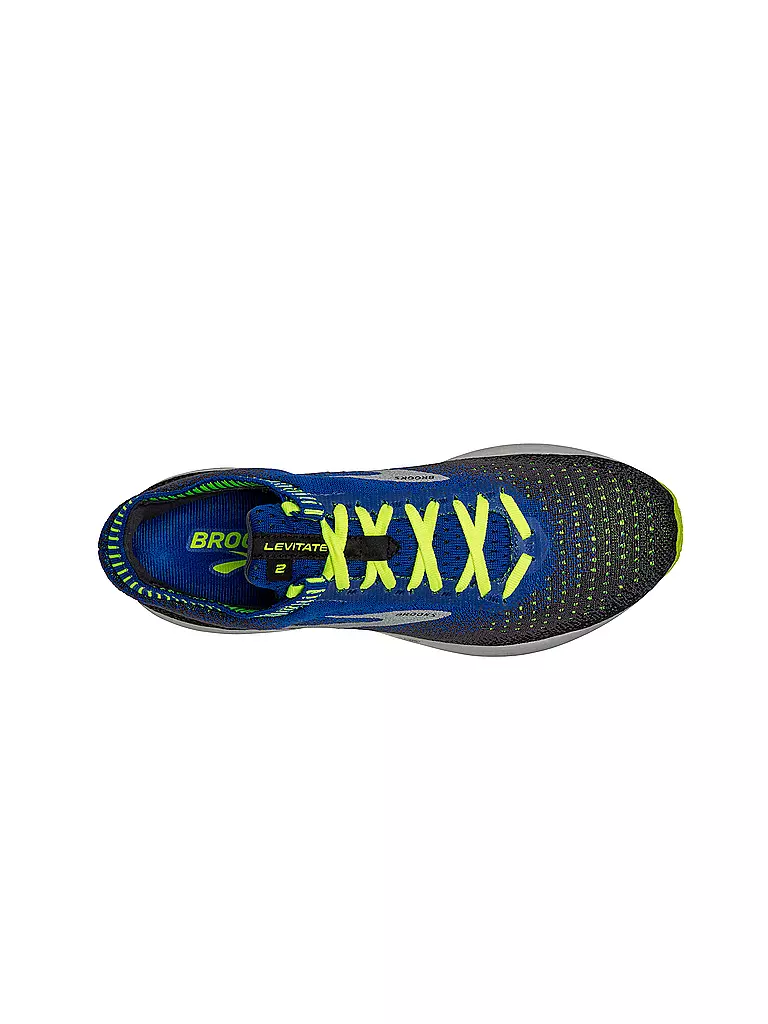 BROOKS | Herren Laufschuh Levitate 2 BLACK BLUE | blau