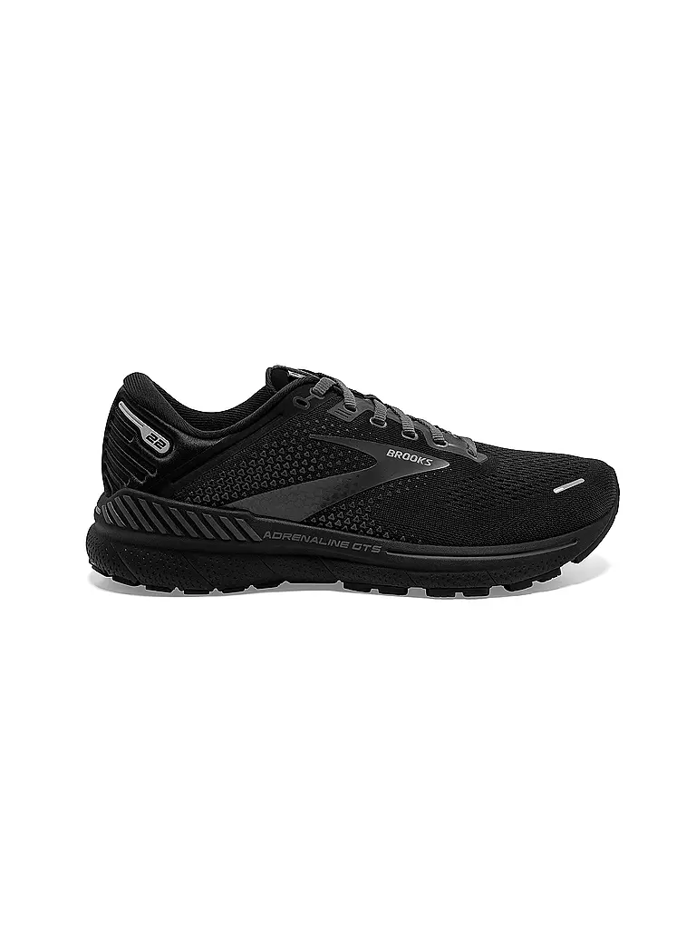 BROOKS | Herren Laufschuhe Adrenaline GTS 22 BLACK / BLACK | schwarz