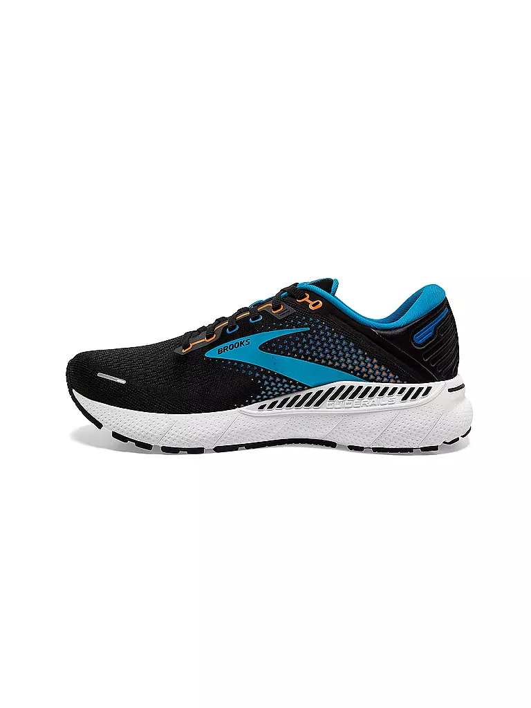 BROOKS | Herren Laufschuhe Adrenaline GTS 22 BLACK / BLUE | schwarz