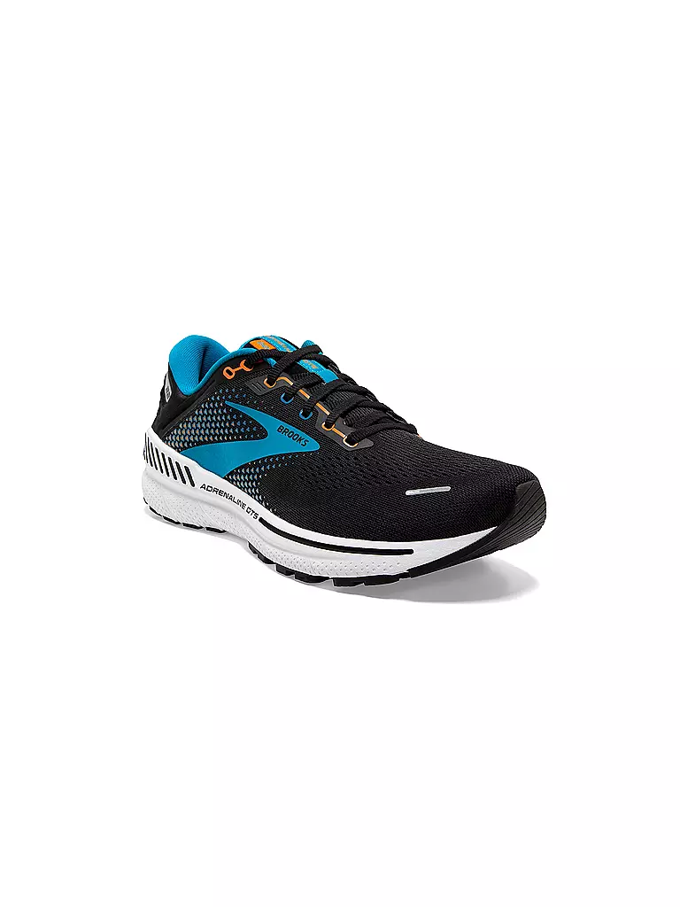 BROOKS | Herren Laufschuhe Adrenaline GTS 22 BLACK / BLUE | schwarz