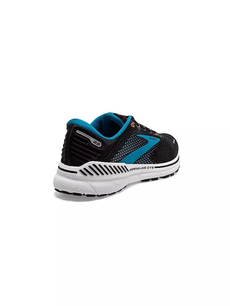 BROOKS | Herren Laufschuhe Adrenaline GTS 22 BLACK / BLUE | schwarz