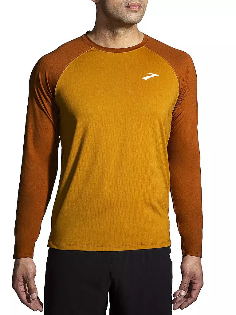 BROOKS | Herren Laufshirt Atmosphere 2.0 LS | orange