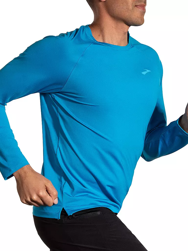 BROOKS | Herren Laufshirt Atmosphere 2.0 LS | blau