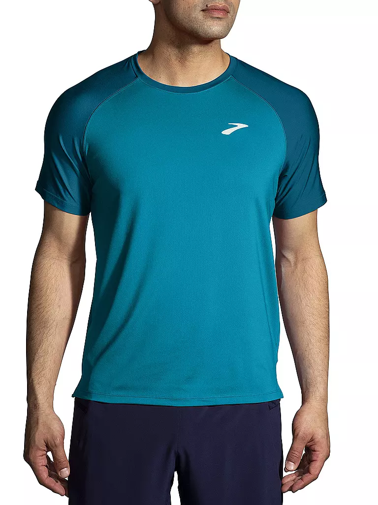 BROOKS | Herren Laufshirt Atmosphere 2.0 SS | blau