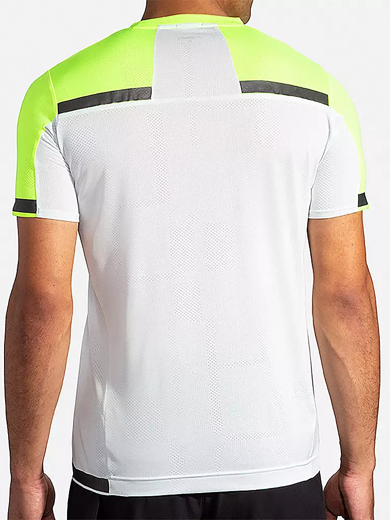 BROOKS | Herren Laufshirt Carbonite | weiß