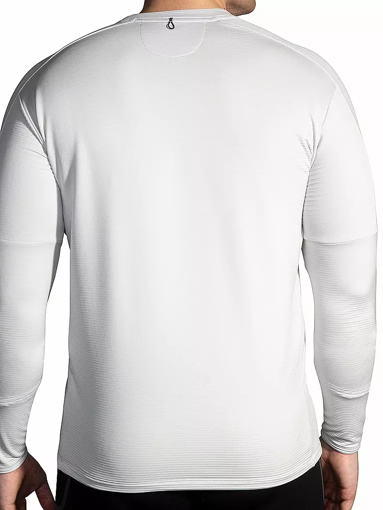 BROOKS | Herren Laufshirt Notch Thermal Long Sleeve 2.0 | grau