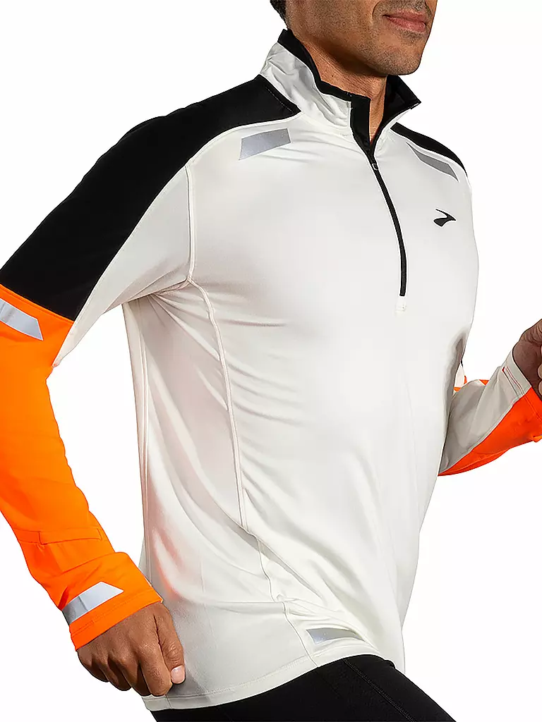 BROOKS | Herren Laufshirt Visible 17" Zip | 