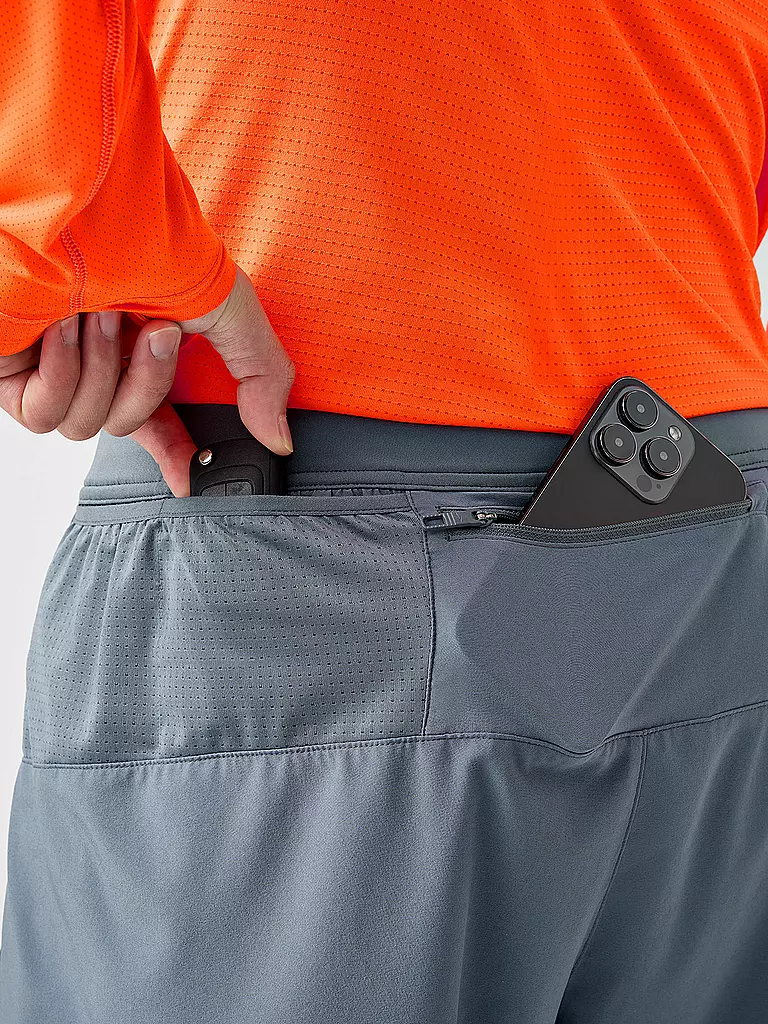 BROOKS | Herren Laufshort Journey 5inch | grau