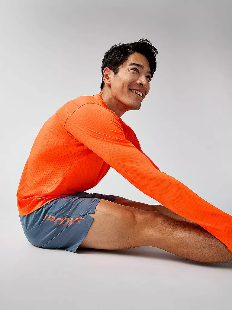 BROOKS | Herren Laufshort Journey 5inch | grau