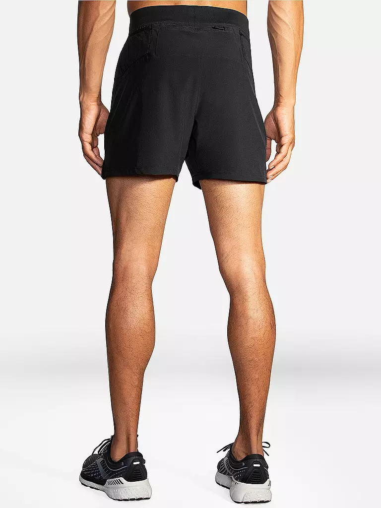 BROOKS | Herren Laufshort Sherpa 5" | schwarz