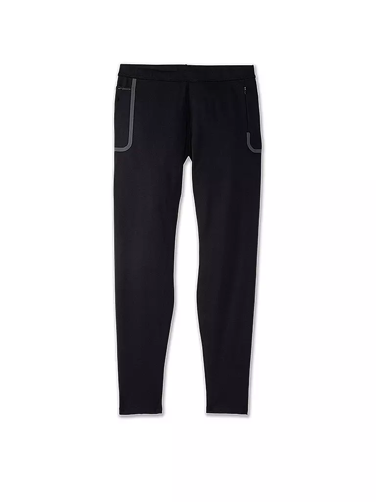 BROOKS | Herren Lauftight Momentum Thermal | schwarz