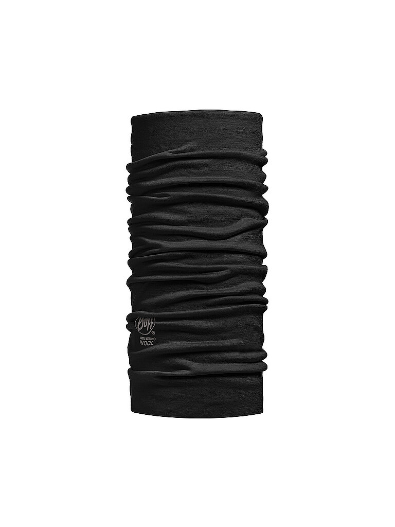 Buff BUFF Multifunktionstuch Lightweight Merino Wool schwarz, schwarz