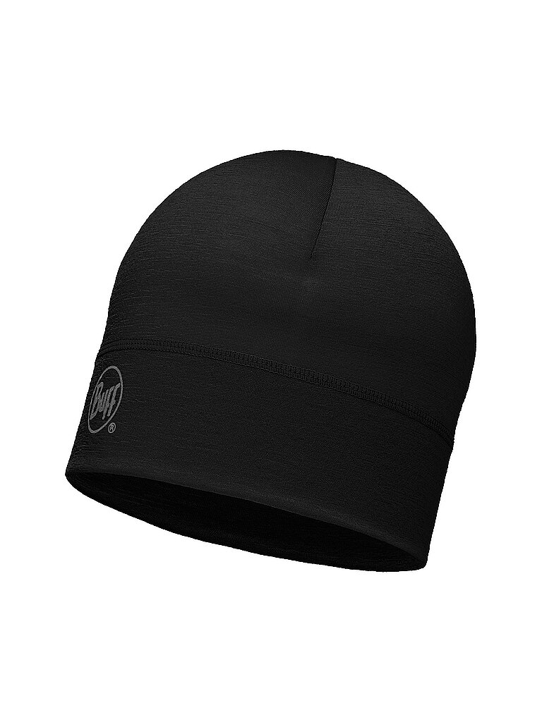 Buff BUFF Haube Lightweight Merino Wool schwarz, schwarz