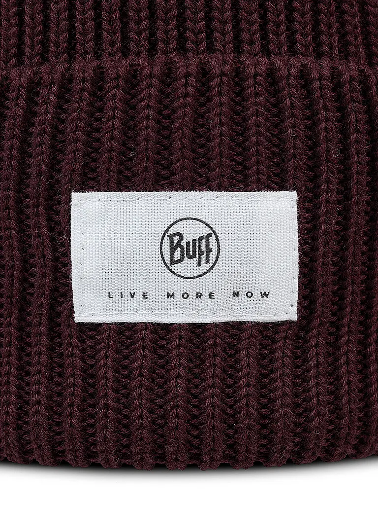 BUFF | Damen Mütze Drisk Knitted | dunkelrot