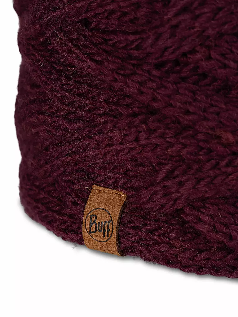 BUFF | Damen Stirnband Caryn | dunkelrot