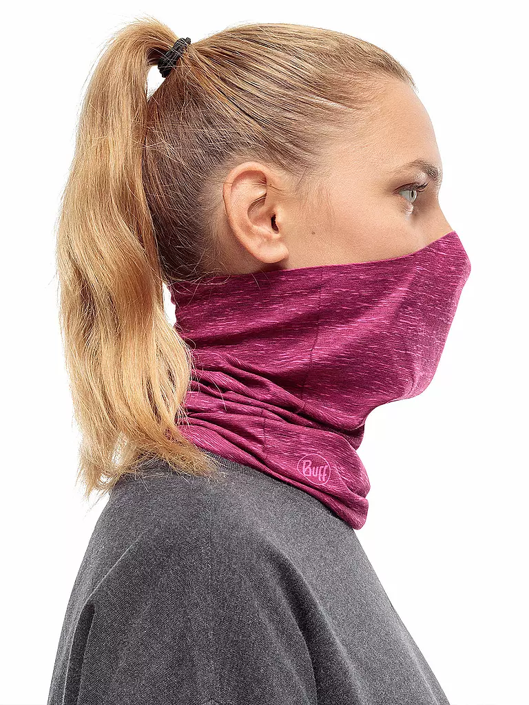 BUFF | Gesichtsmaske Tube mit Filter | pink