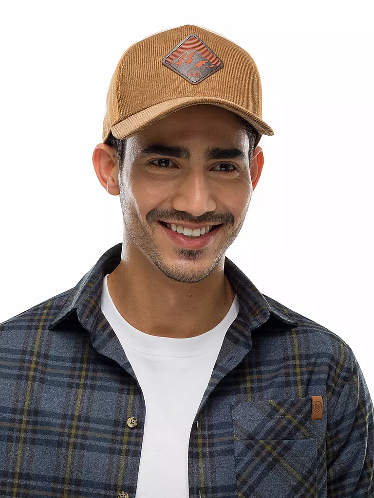 BUFF | Herren Trucker-Kappe Snapback | camel
