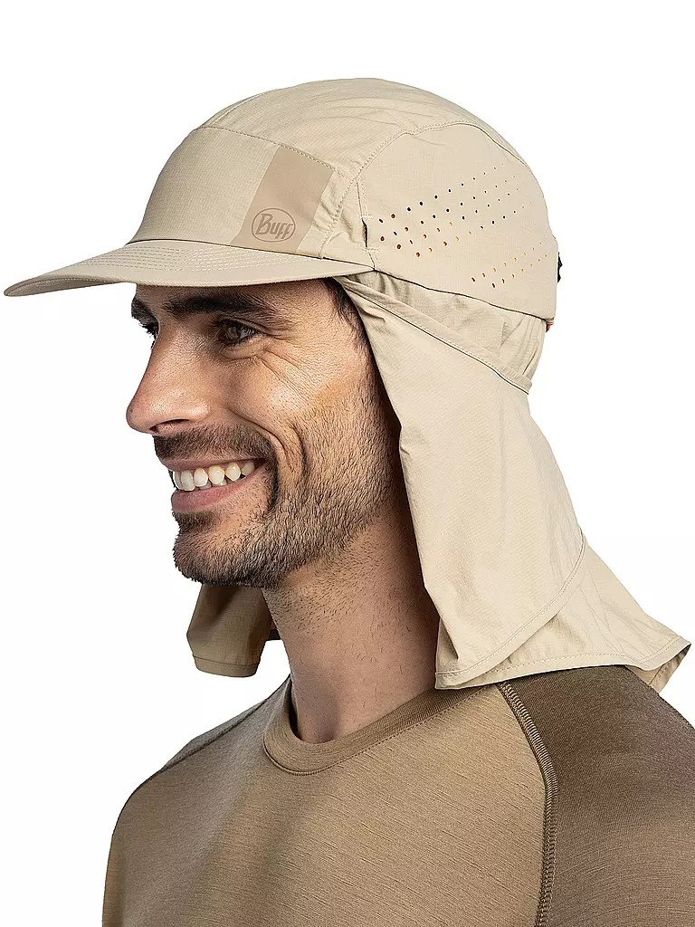 BUFF | Kappe Desert mit Nackenschutz | petrol