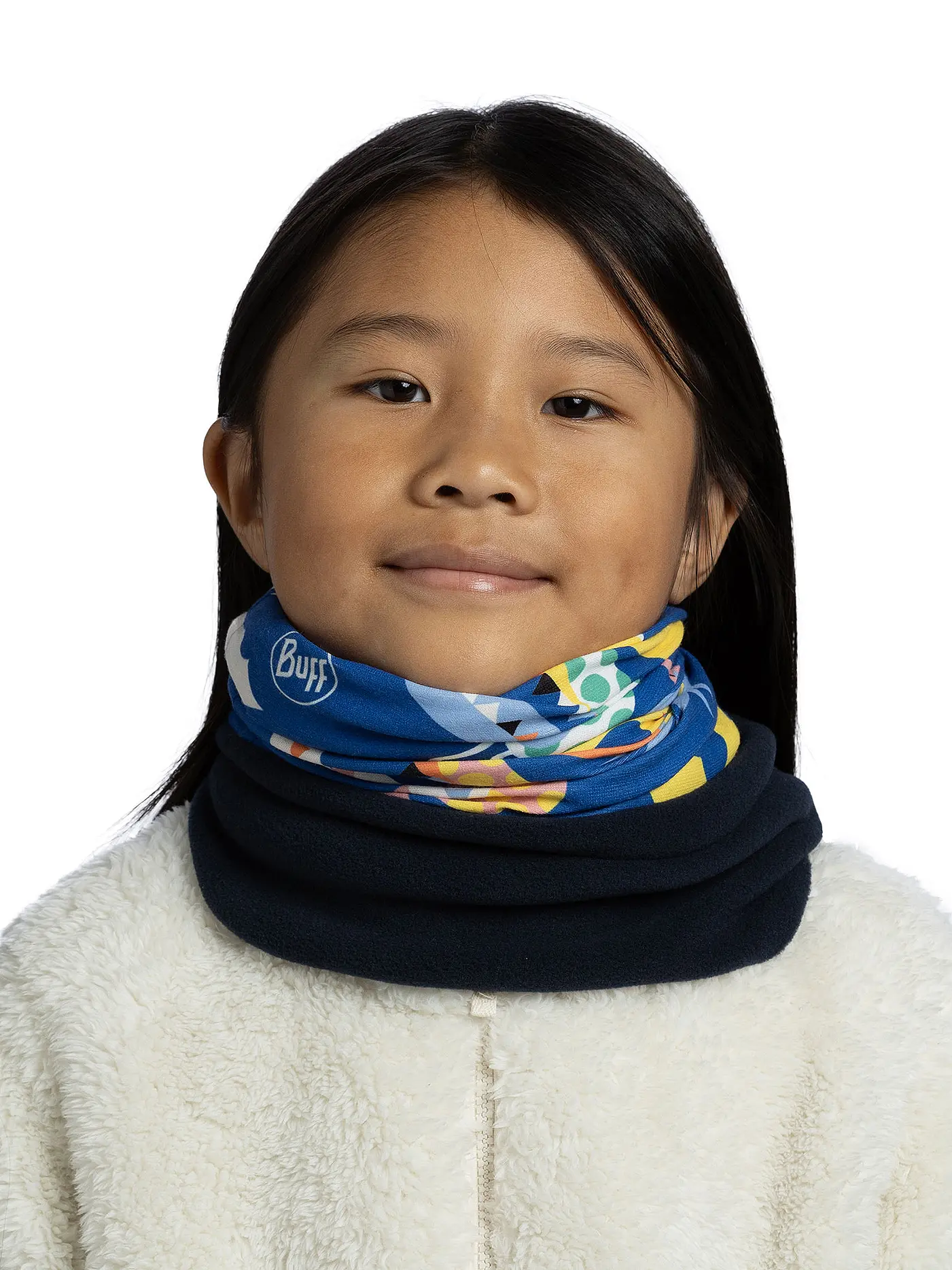 BUFF | Kinder Multifunktionstuch Polar  | dunkelblau