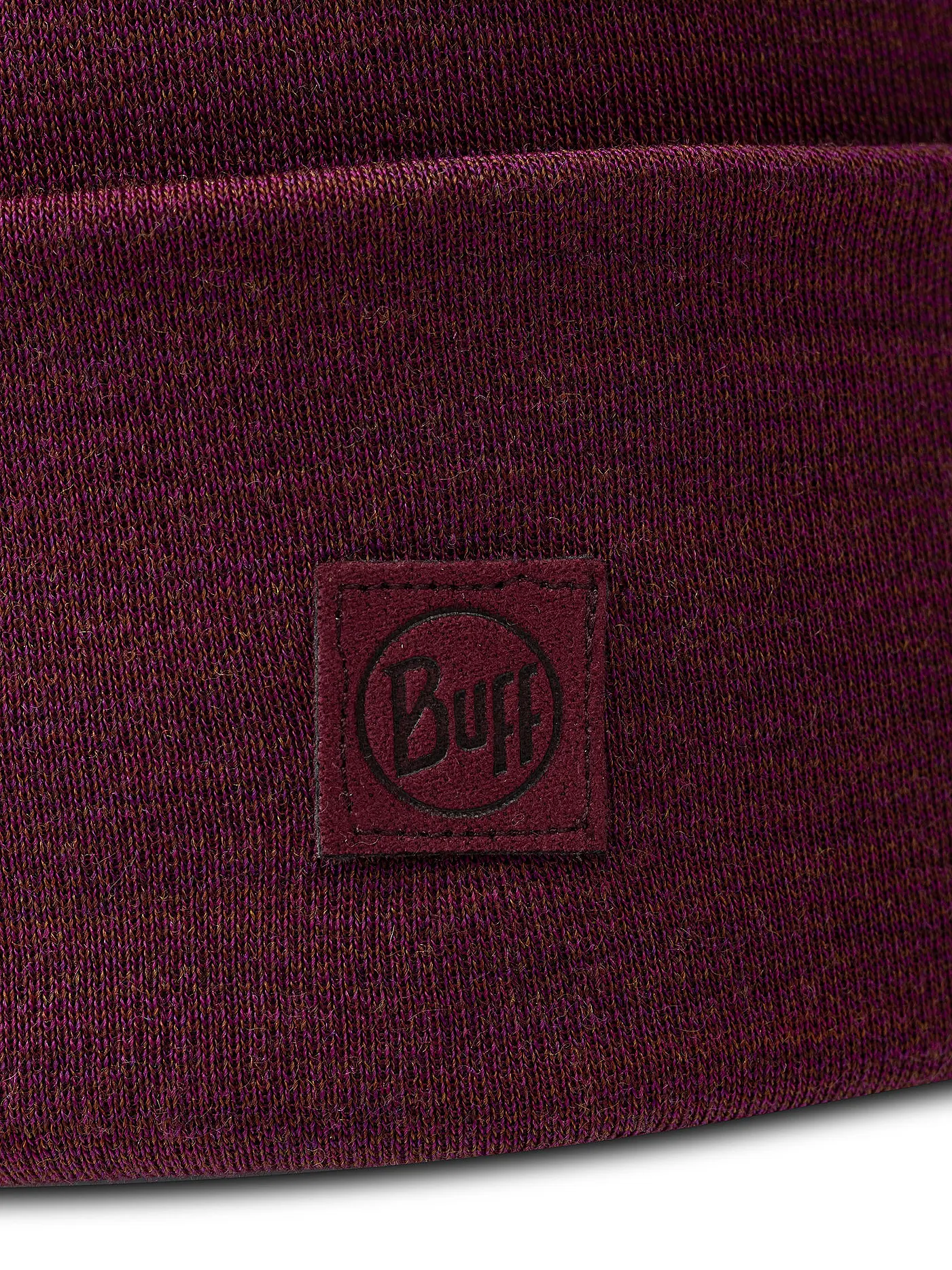 BUFF | Mütze Heavyweight Merino Wool | dunkelrot