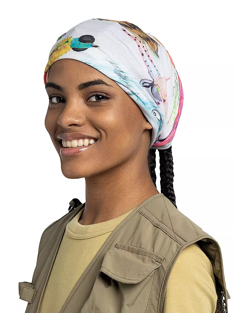 BUFF | Multifunktionstuch CoolNet UV® | weiss