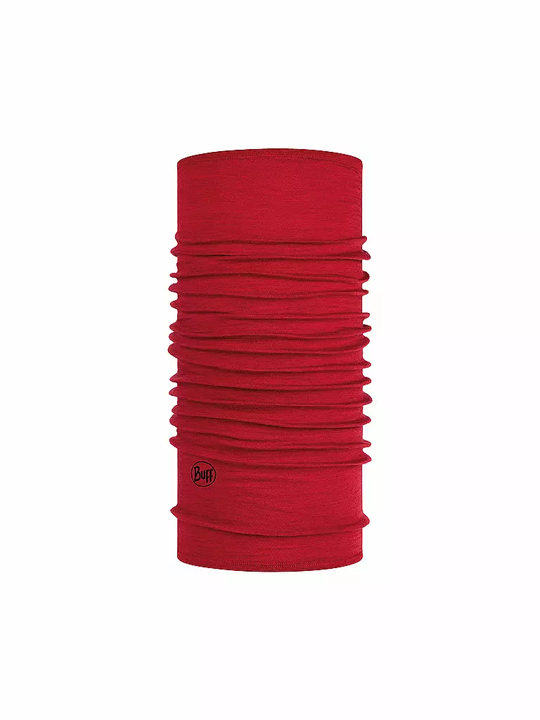 BUFF | Multifunktionstuch Lightweight Merino Wool | rot