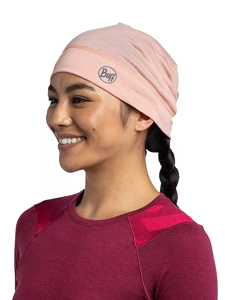 BUFF | Multifunktionstuch Merino Lightweight | koralle