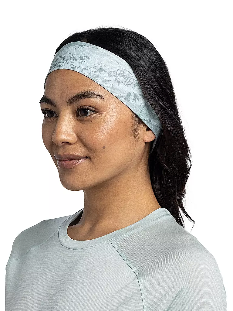 BUFF | Stirnband CoolNet UV® Slim | hellgrün