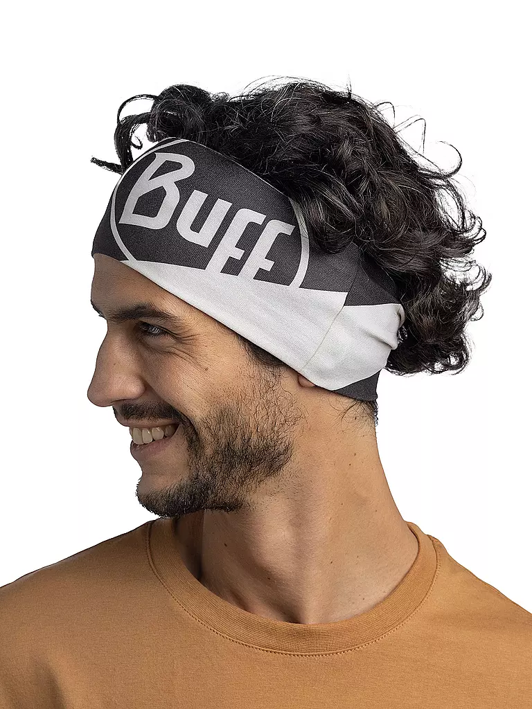 BUFF | Stirnband Coolnet UV® Wide | grau