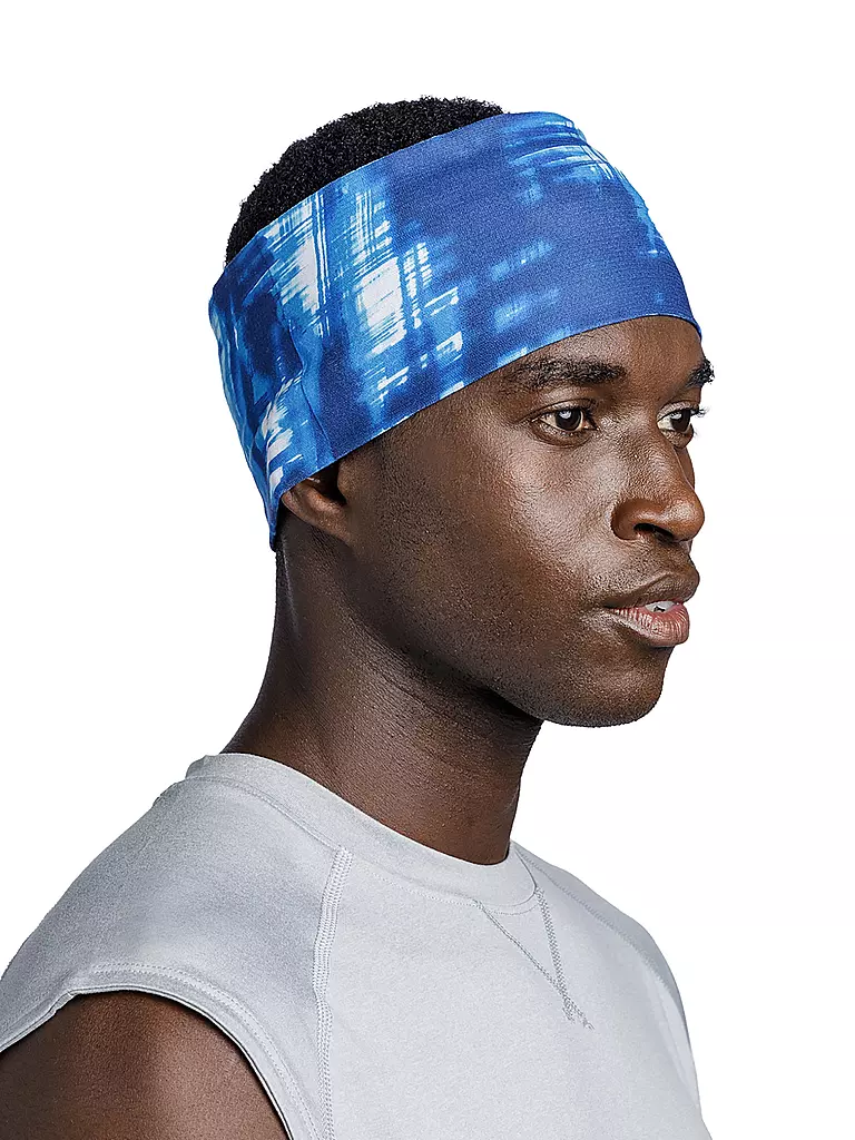 BUFF | Stirnband Coolnet UV® Wide | blau