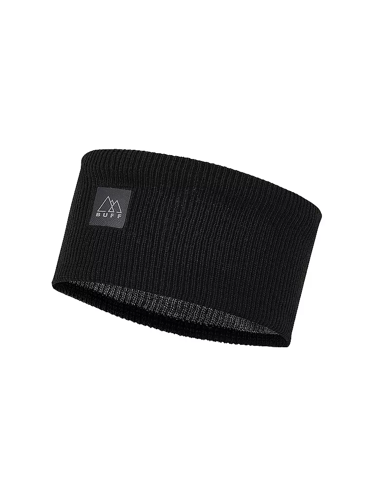 BUFF | Stirnband CrossKnit | schwarz