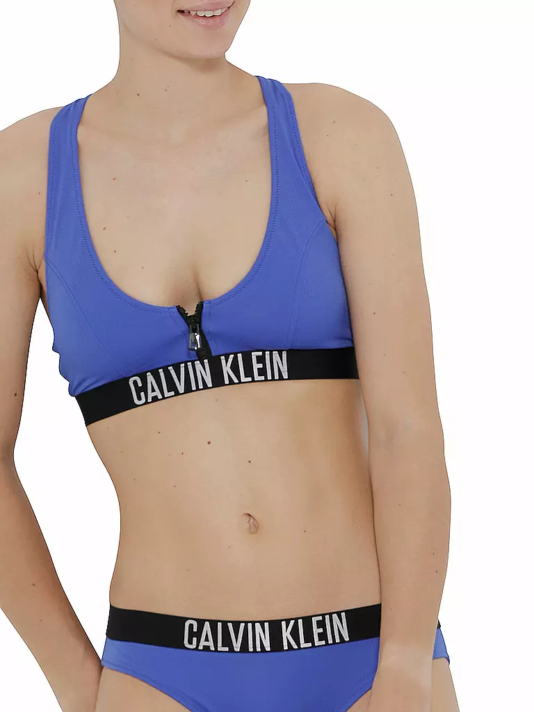 CALVIN KLEIN | Damen Bustier Bikinioberteil Intense Power | 