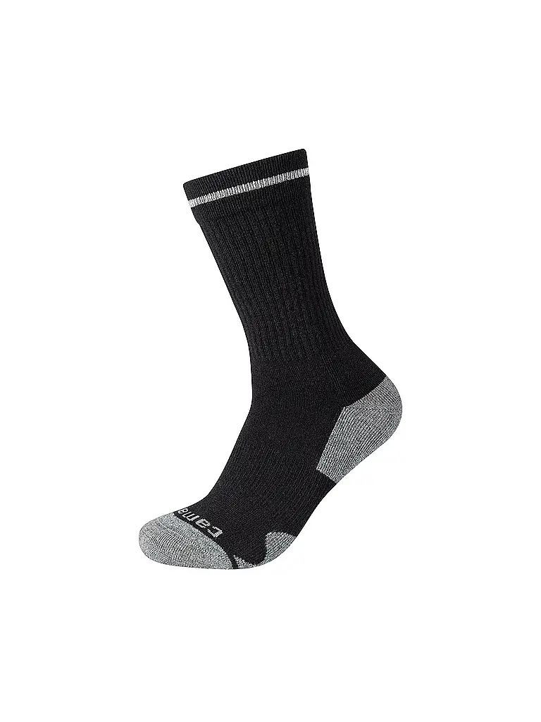 CAMANO | Freizeitsocken Performance Merino Wool Reflective 1 Pkg. | schwarz