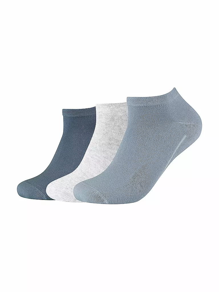 CAMANO | Sneaker-Socken 3er Pkg. | blau