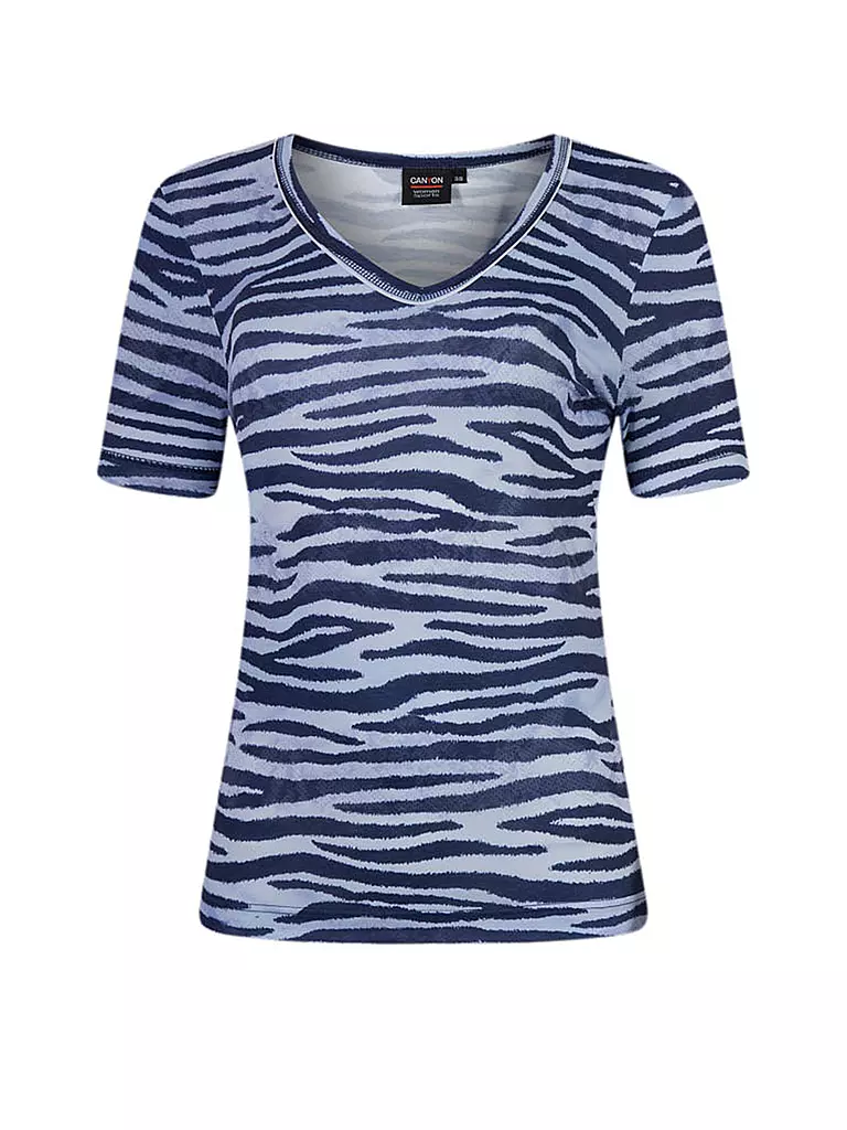 CANYON | Damen T-Shirt Zebra | lila