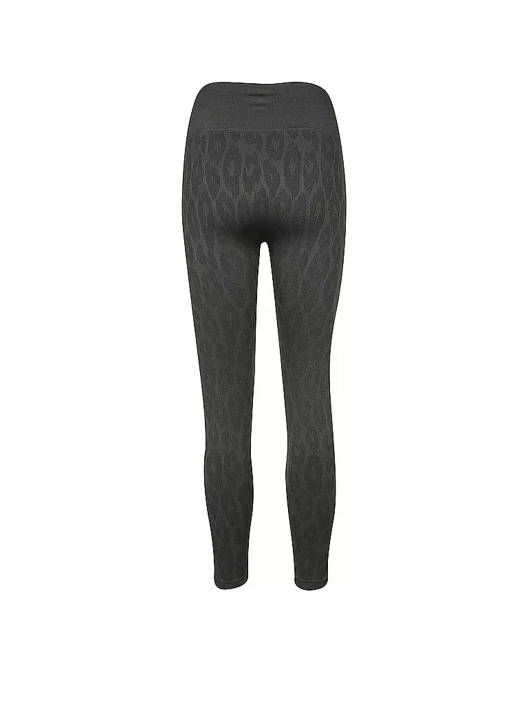 CASALL | Damen Fitness-Tight Seamless Leo | schwarz