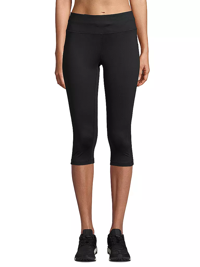 CASALL | Damen Fitnesscapri Essential 3/4 | schwarz