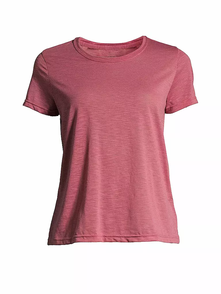 CASALL | Damen Fitnessshirt Texture | rosa