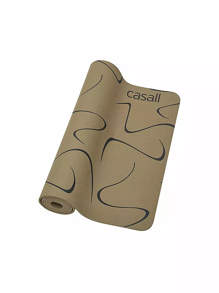 CASALL | Yogamatte 5mm Cushion PVC Free | olive