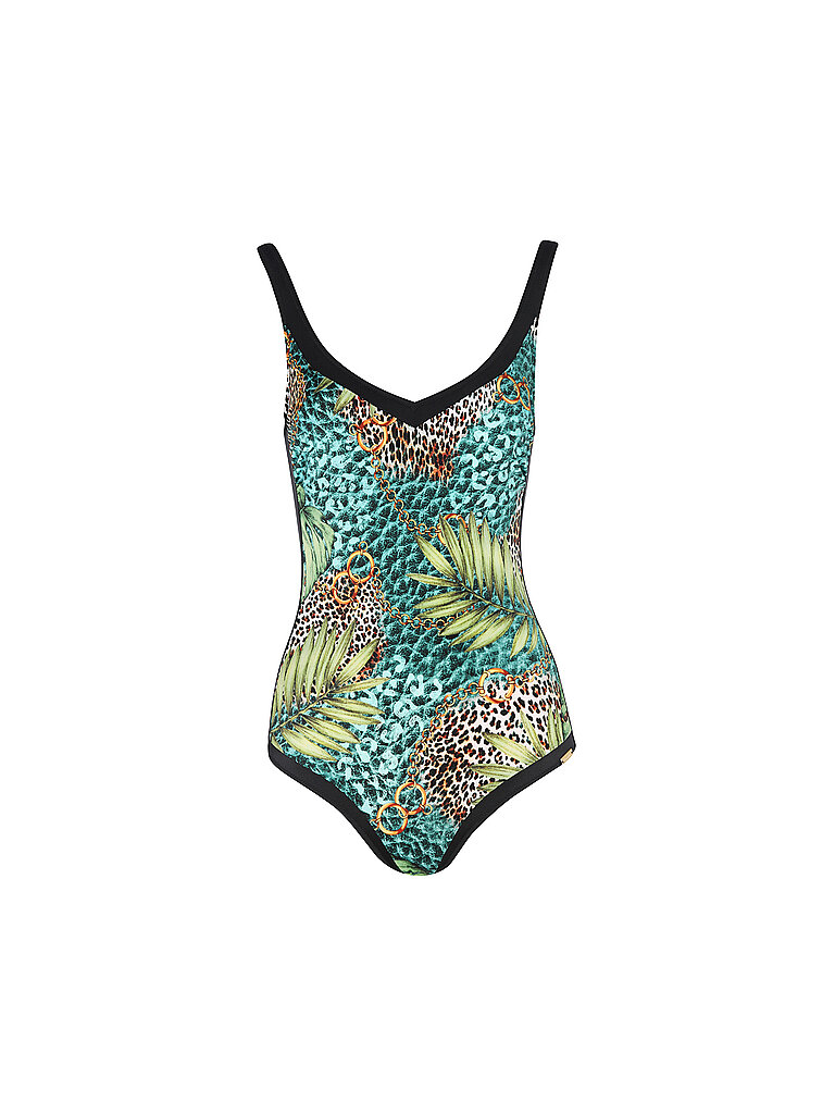 CHARMLINE CHARMLINE Damen Badeanzug dunkelgrün | 48B, dunkelgrün