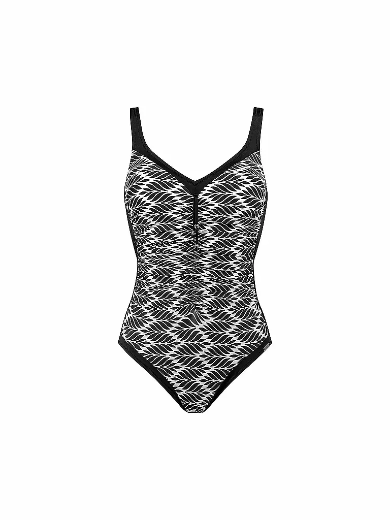 CHARMLINE | Damen Badeanzug Black Beat | schwarz