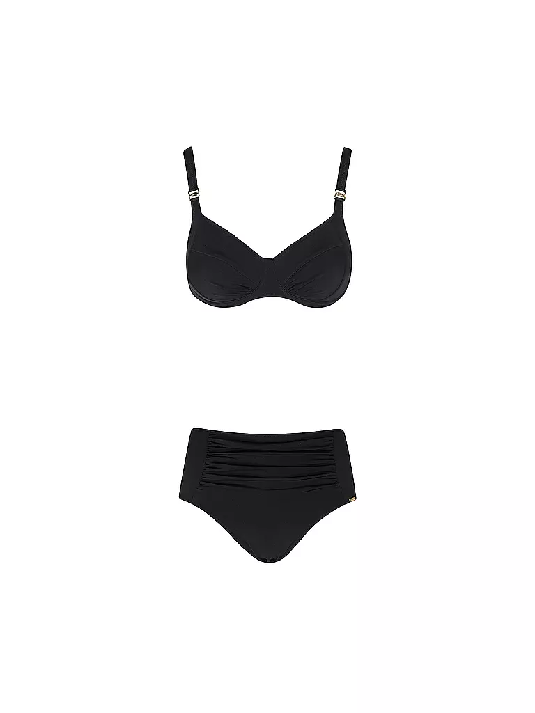 CHARMLINE | Damen Bikini Uni | schwarz