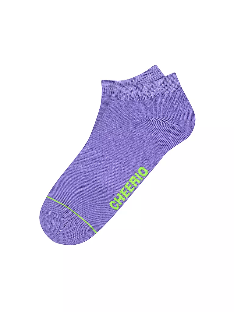 CHEERIO | Damen Sneakersocken Pal 2er Pack | lila