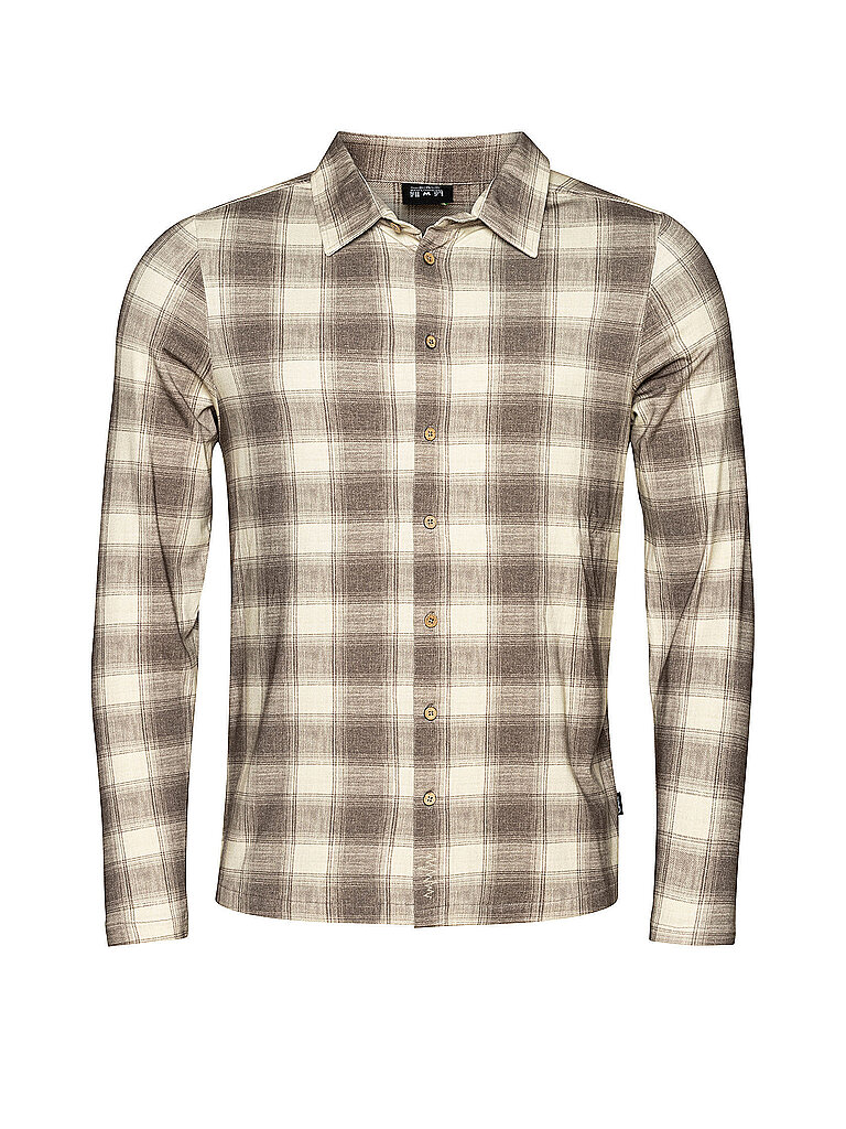 CHILLAZ Herren Kletterhemd Sebastian 2.0 Karo braun | M