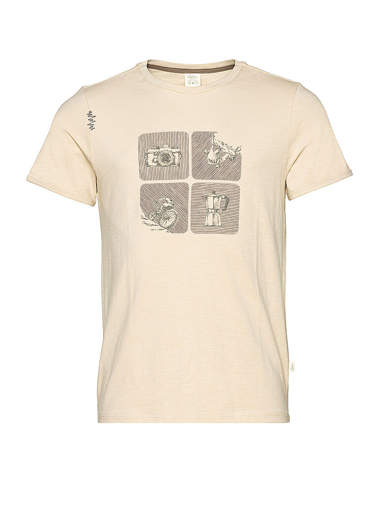 CHILLAZ Herren Klettershirt Innsbruck Exploring The Outdoors beige | XL