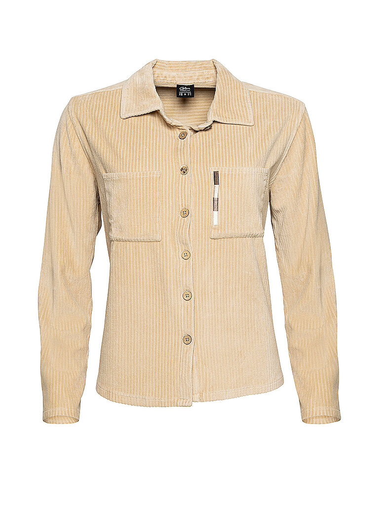 CHILLAZ Damen Kletterbluse Vogesen Cord beige | 36