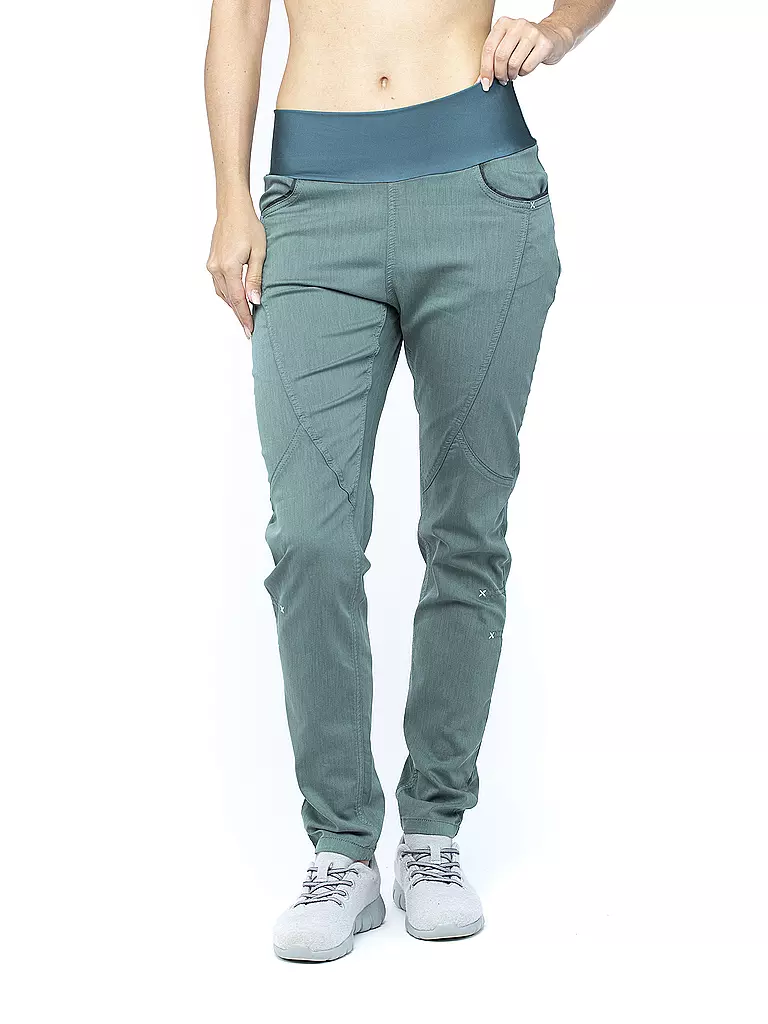 CHILLAZ | Damen Kletterhose Fuji 2.0 | petrol