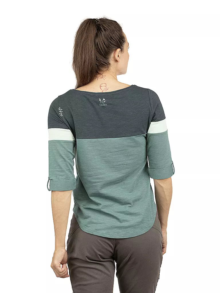 CHILLAZ | Damen Klettershirt Balanced | dunkelgrün