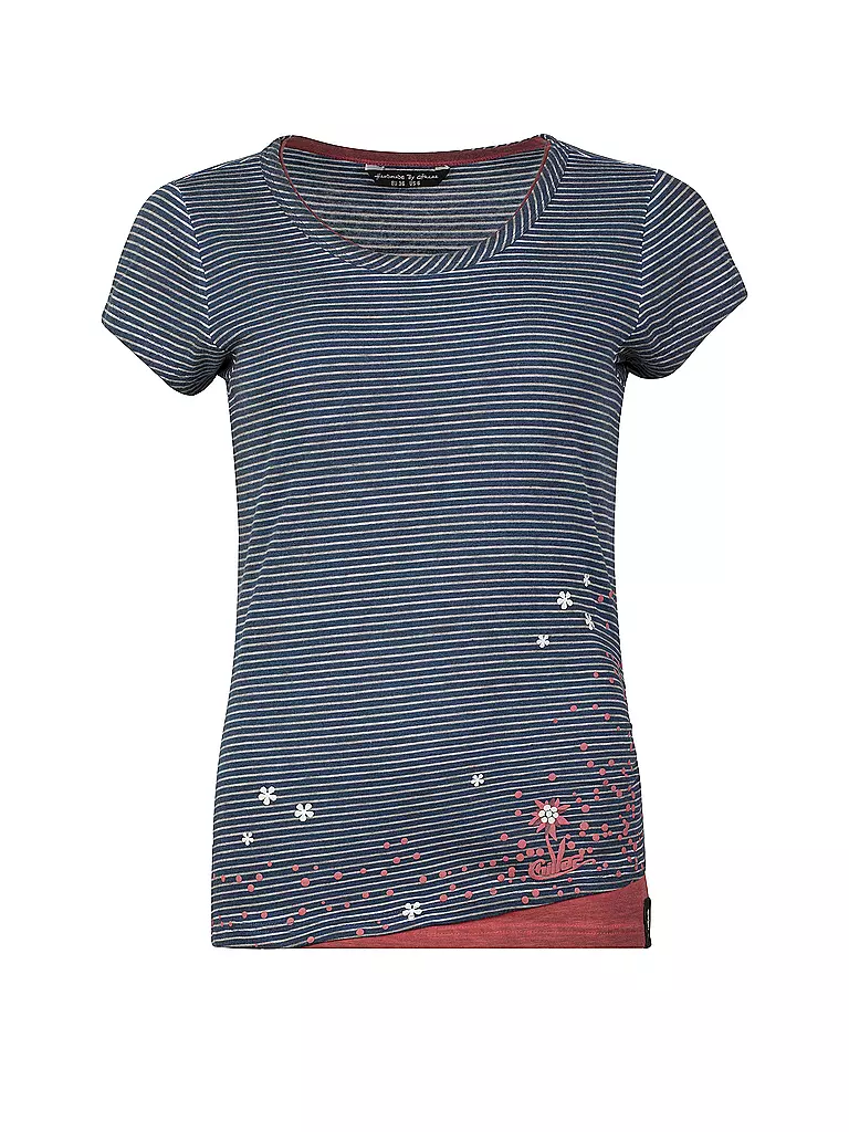 CHILLAZ | Damen Klettershirt Fancy Little Dot | dunkelblau