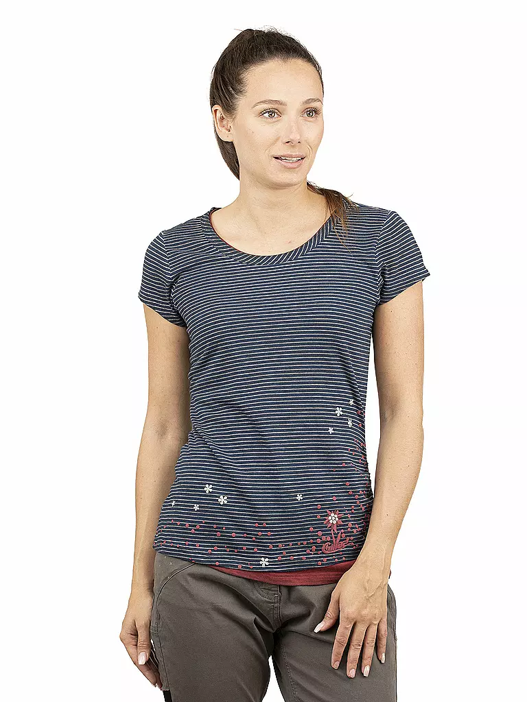 CHILLAZ | Damen Klettershirt Fancy Little Dot | dunkelblau